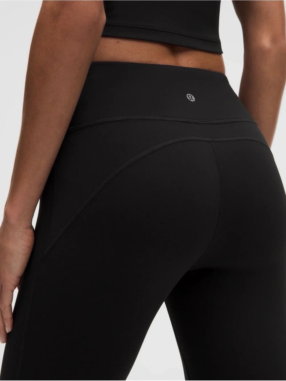 lululemon athletica Black High-Rise Bootcut Yoga Pant